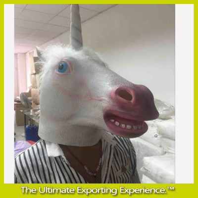 unicorn horse head mask